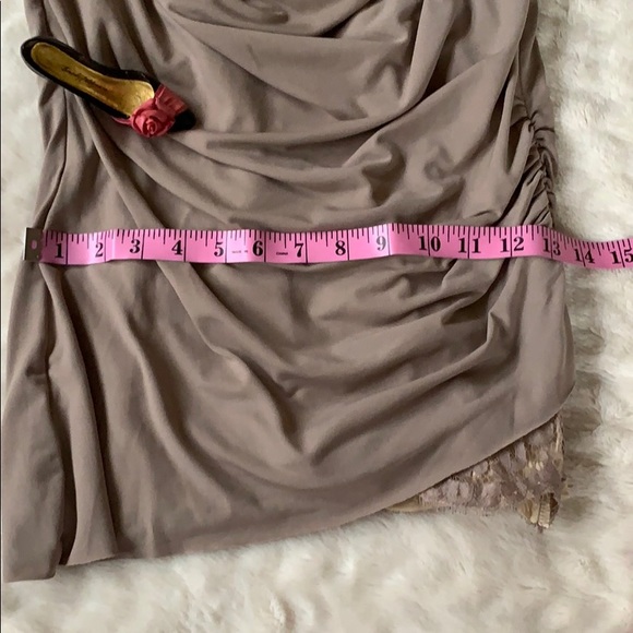 EUC+++CARMEN  Sexy sleeveless ruched top /size XS - Picture 6 of 11